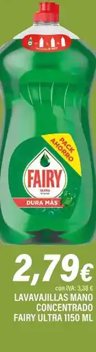 Cash Ifa Fairy - lavavajillas mano concentrado oferta