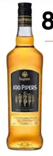 Cash Ifa 100 PIPERS Whisky escocés oferta