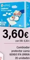 Cash Ifa Ifa unnia - unnia cambiador protector cama oferta