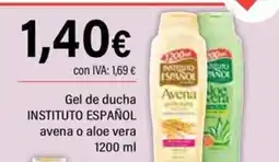 Cash Ifa INSTITUTO ESPANOL Gel de ducha avena o aloe vera oferta