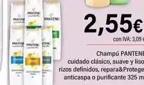 Cash Ifa PANTENE Champú cuidado clásico, suave y liso, rizos definidos, repara&Protege, anticaspa o purificante oferta