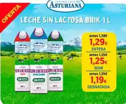 Hiper Usera Asturiana - leche sin lactosa oferta