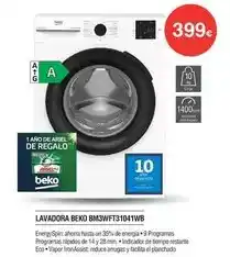 Milar Beko - lavadora bm3wf31041wb oferta