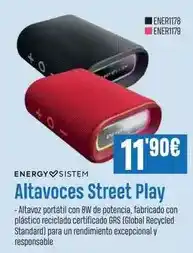Beep Energy sistem - altavoces street play oferta