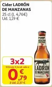 Alcampo Ladrón de manzanas - cider oferta