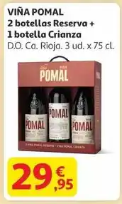 Alcampo 2 botellas reserva + 1 botella crianza oferta