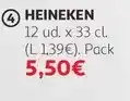 Alcampo Heineken - 12 ud. x 33 cl oferta