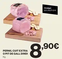 Hipercor Pernil cuit extra o pit de gall dindi oferta