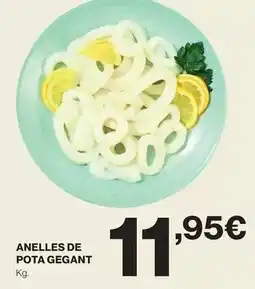 Hipercor Anelles de pota gegant oferta