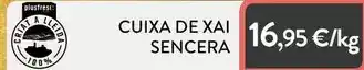 Plusfresc Cuixa de xai oferta