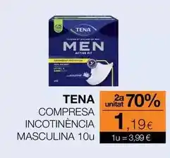 Plusfresc Tena - compresa incotinencia masculina oferta