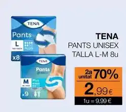 Plusfresc Tena - pants unisex talla l-m 8u oferta