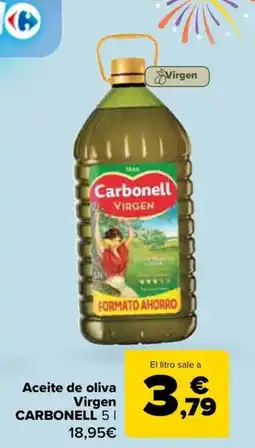 Carrefour CARBONELL Aceite de oliva Virgen oferta