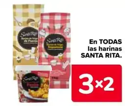 Carrefour SANTA RITA En todas las harinas oferta