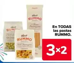 Carrefour RUMMO En todas las pastas oferta