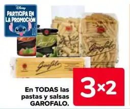 Carrefour GAROFALO En todas las pastas y salsas oferta
