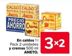 Carrefour ANETO En caldos y cremas oferta
