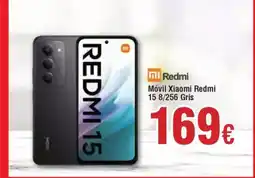 Hiper FROIZ REDMI Móvil Xiaomi Redmi 15 8/256 Gris oferta