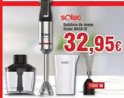 Hiper FROIZ SOLAC Batidora de mano Solac BA5618 oferta