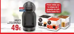Hiper FROIZ KRUPS Cafetera Krups Mini Me Dolce Gusto KP1238 Negra oferta