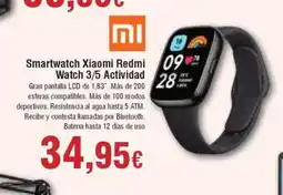 Hiper FROIZ MI Smartwatch Xiaomi Redmi Watch 3/5 Actividad oferta