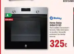 Hiper FROIZ BALAY Horno 3HB4131X3 oferta