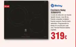 Hiper FROIZ BALAY Encimera Balay 3EB865FR oferta