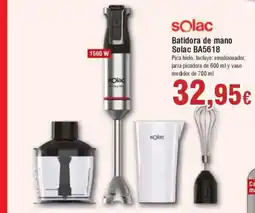 Hiper FROIZ SOLAC Batidora de mano BA5618 oferta