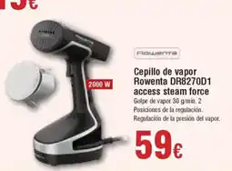 Hiper FROIZ ROWENTA Cepillo de vapor DR8270D1 access steam force oferta