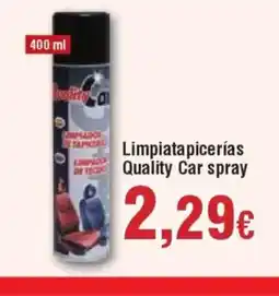 Hiper FROIZ Limpiatapicerías Quality Car spray oferta