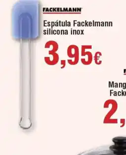 Hiper FROIZ FACKELMANN Espátula Fackelmann silicona inox oferta