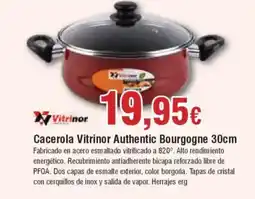 Hiper FROIZ Cacerola Vitrinor Authentic Bourgogne oferta