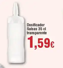 Hiper FROIZ Dosificador Salsas transparente oferta