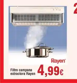 Hiper FROIZ RAYEN Filtro campana extractora oferta