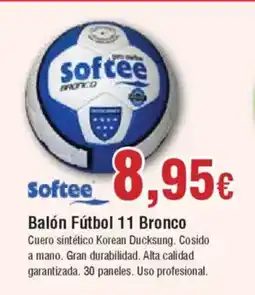 Hiper FROIZ SOFTEE Balón Fútbol 11 Bronco oferta