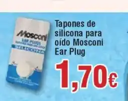 Hiper FROIZ Tapones de silicona para oído Mosconi Ear Plug oferta