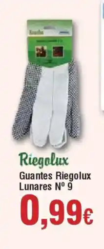 Hiper FROIZ RIEGOLUX Guantes Lunares Nº 9 oferta