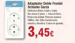 Hiper FROIZ Adaptador Doble Frontal Schucko Garza oferta