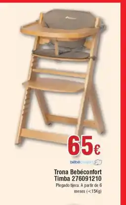 Hiper FROIZ BÉBÉCONFORT Trona Bebéconfort Timba 276091210 oferta