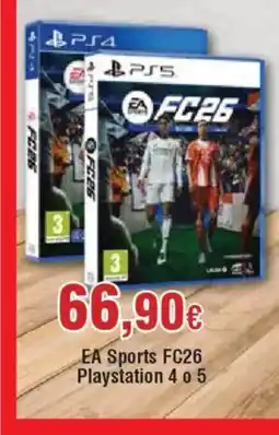 Hiper FROIZ EA Sports FC26 Playstation 4 o 5 oferta