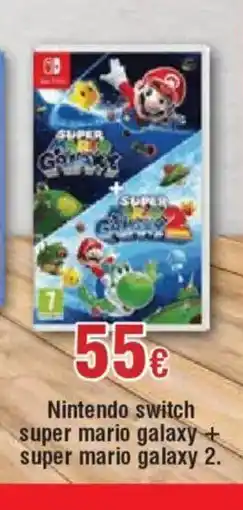 Hiper FROIZ Nintendo switch super mario galaxy+ super mario galaxy 2 oferta