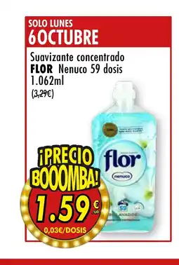 SPAR FLOR Suavizante concentrado Nenuco oferta