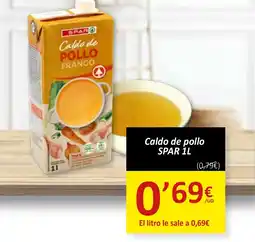 SPAR SPAR Caldo de pollo oferta