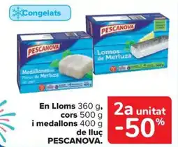 Carrefour Express PESCANOVA En Lloms cors i medallons de lluç oferta