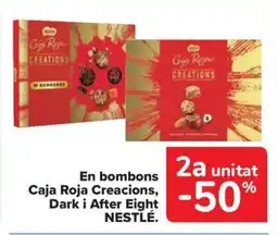 Carrefour Express NESTLÉ En bombons Caja Roja Creacions, Dark i After Eight oferta