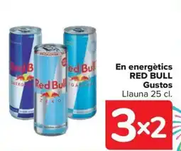 Carrefour Express RED BULL En energètics Gustos oferta