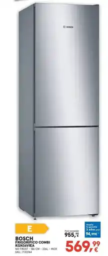 Worten BOSCH Frigorífico combi kgn36viea oferta