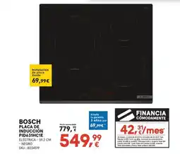 Worten BOSCH Placa de inducción pid631hc1e oferta