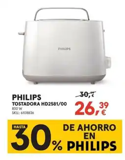 Worten PHILIPS Tostadora hd2581/00 oferta