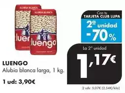 Supermercados Lupa Luengo - alubia blanca larga oferta